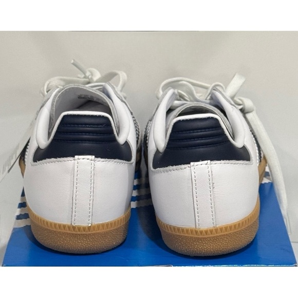 Adidas Samba OG Original "Cloud White/Night Indigo/Gum" Women’s sneakers Size 6 - Picture 13 of 16